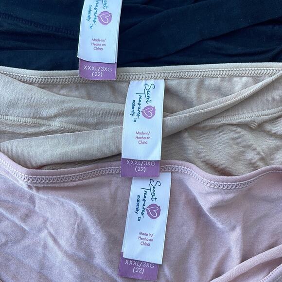 Secret Treasures 3-pair maternity underbelly panties size 22 (XXXL) NEW - Picture 8 of 9